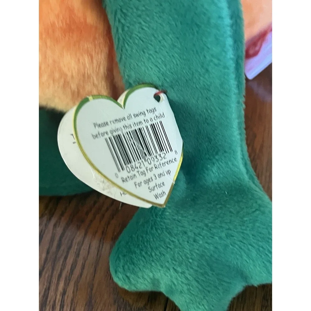 Ty Large Plush Beanie Original Buddy - PUMKIN' the Pumpkin Beanie Baby 1999
